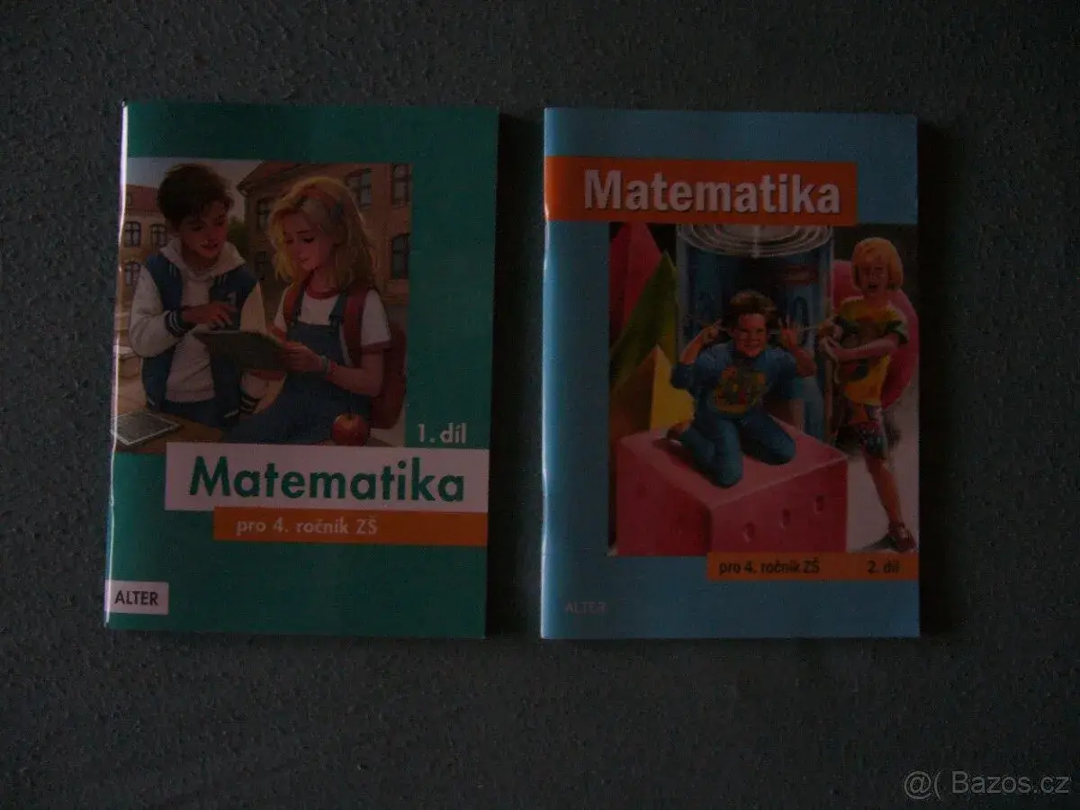 Matematika pro 4. ročník ZŠ 1. a 2. díl