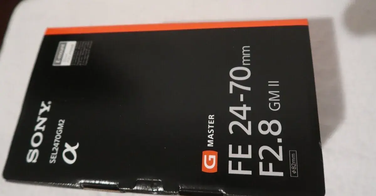 SONY FE 24-70 f2,8 GM II