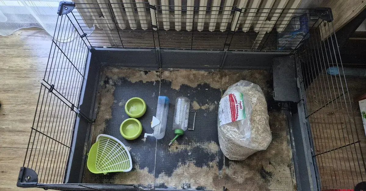 Kompletní velká klec pro drobné hlodavce