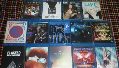 Blu ray a DVD filmy - hudební