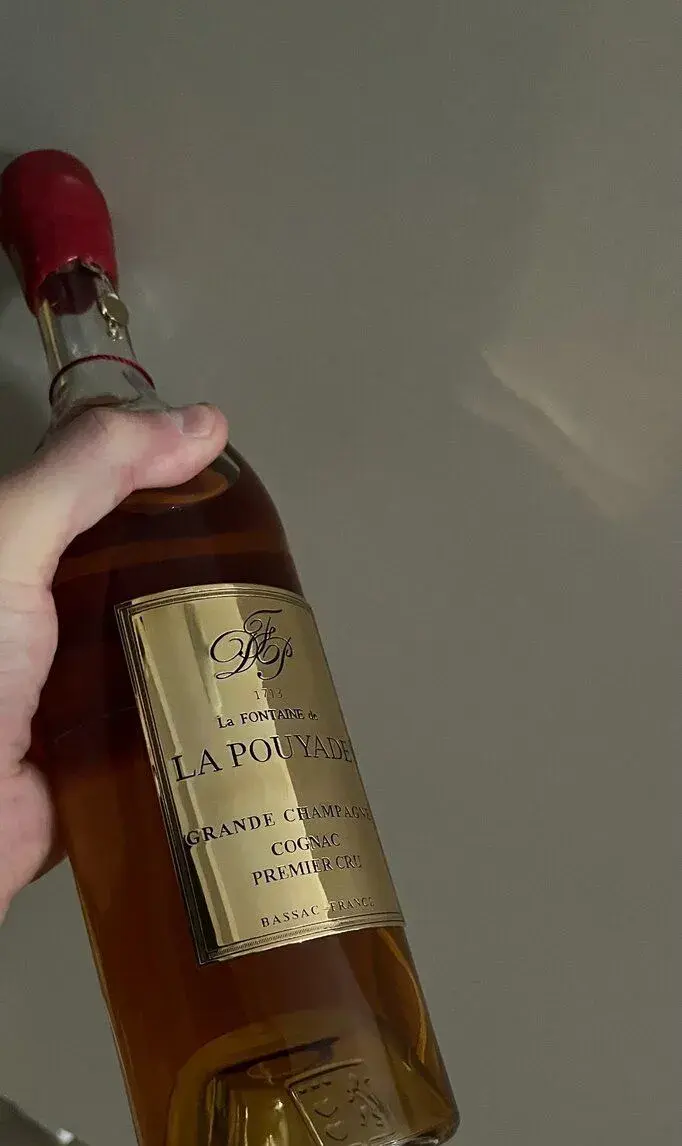 La fontaine de la Pouyade Cognac Grande champagne 0,7L