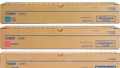 Konica Minolta TN319C,M,Y originálních tonerů