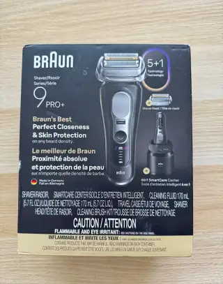Braun Series 9 Pro+ 9660CCPS – nový, nerozbalený