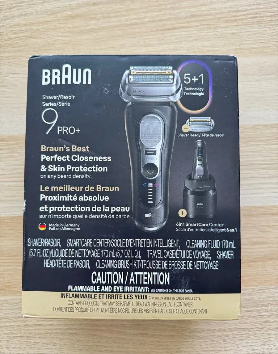 Braun Series 9 Pro+ 9660CCPS – nový, nerozbalený