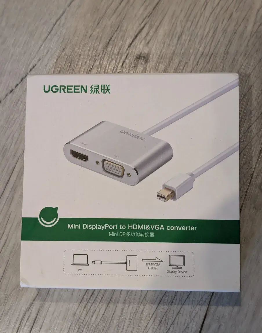 Adaptér UGREEN Mini DisplayPort na HDMI / VGA