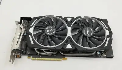 Grafická karta MSI GTX 1070 Ti Armor 8GB – na opravu / ND