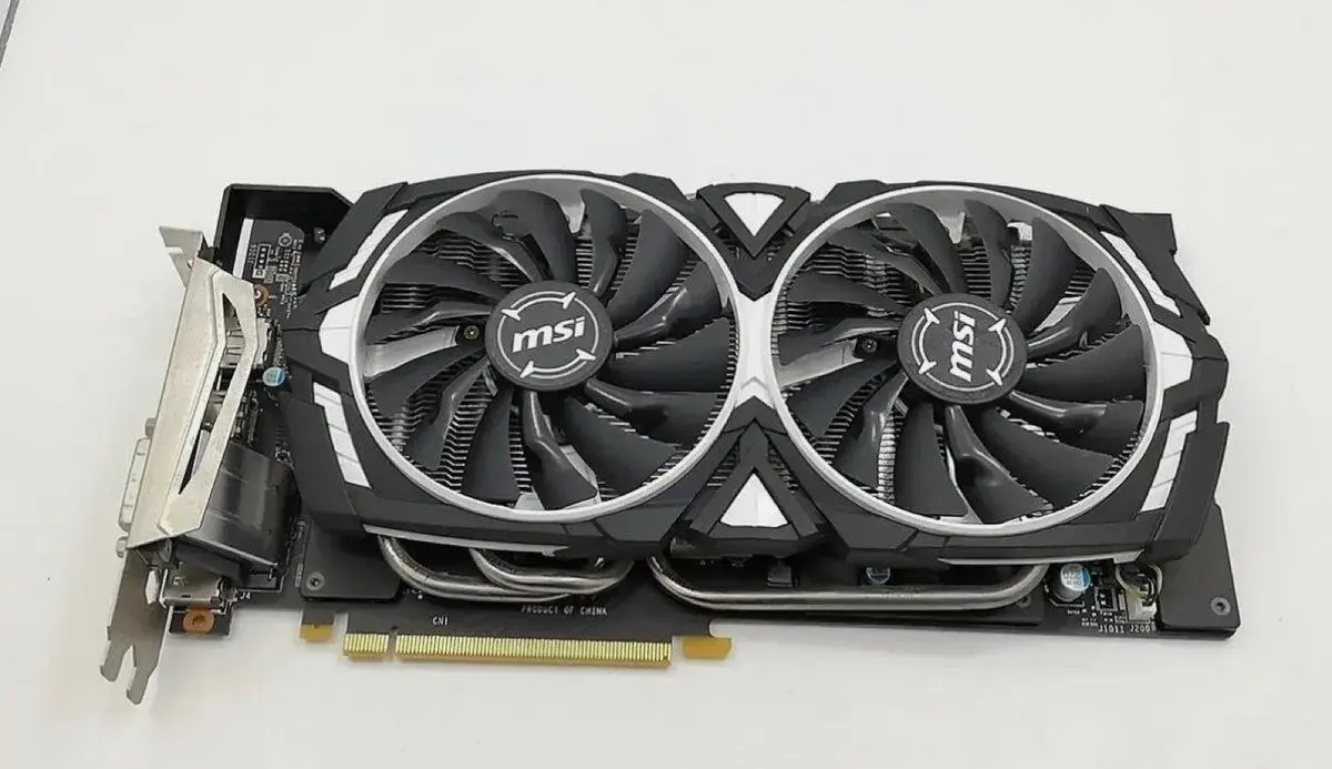 Grafická karta MSI GTX 1070 Ti Armor 8GB – na opravu / ND