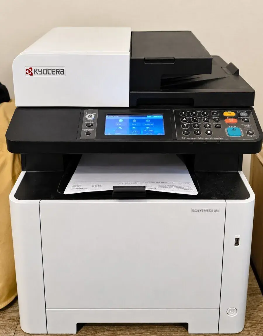 KYOCERA M5526cdw–barevná laserová multifunkce+2 nové tonery