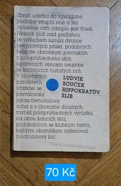SOUČEK Ludvík - Hippokratův slib