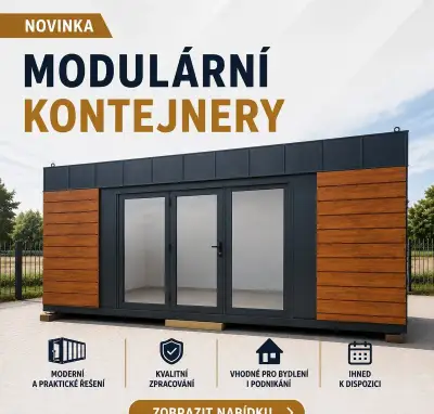 Pronájem mobilní kanceláře 6x3 m