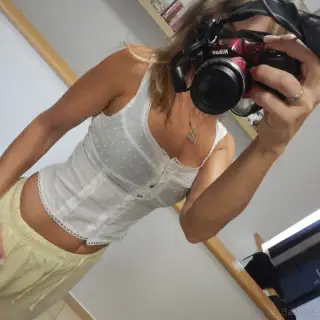 bíla halenka na raminka - korzet