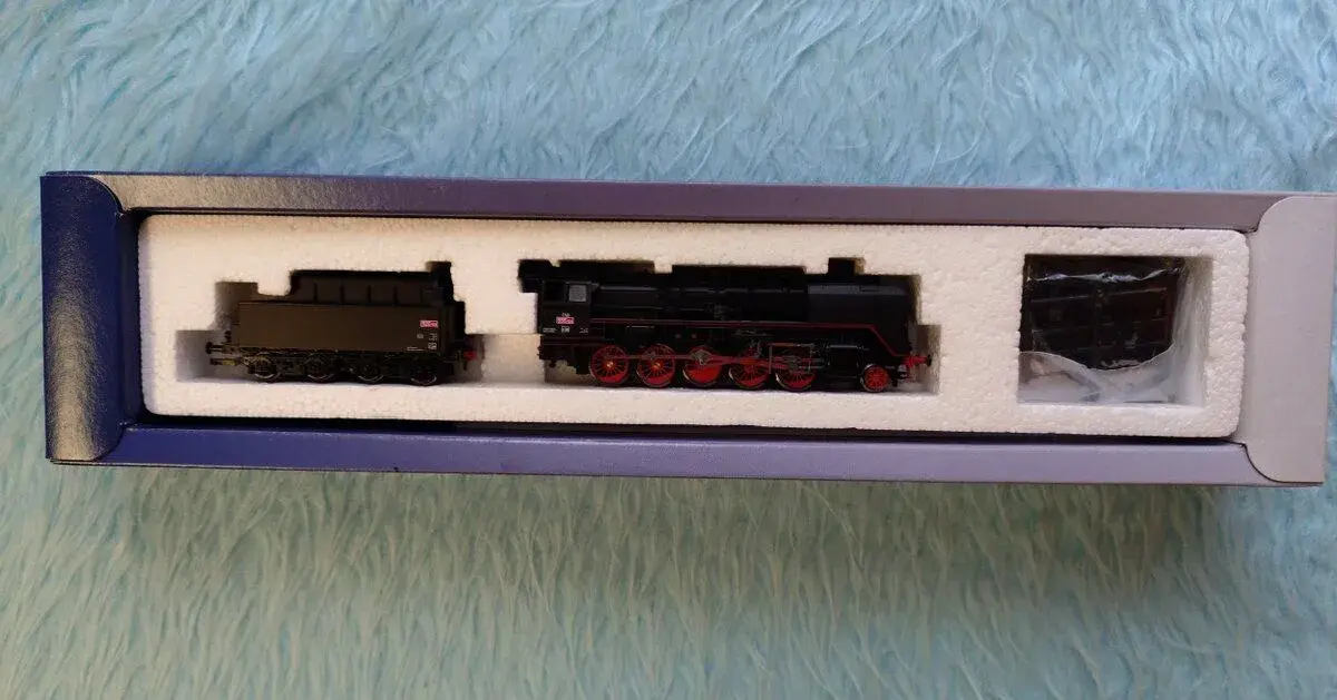 Lokomotiva ČSD 555 Němka v TT