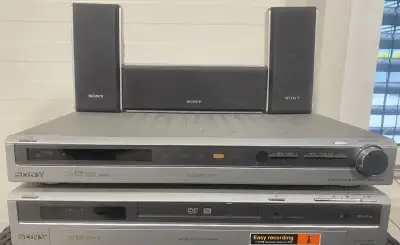 Kompletní 5.1 domácí kino SONY s DVD rekordérem – 100% funkč