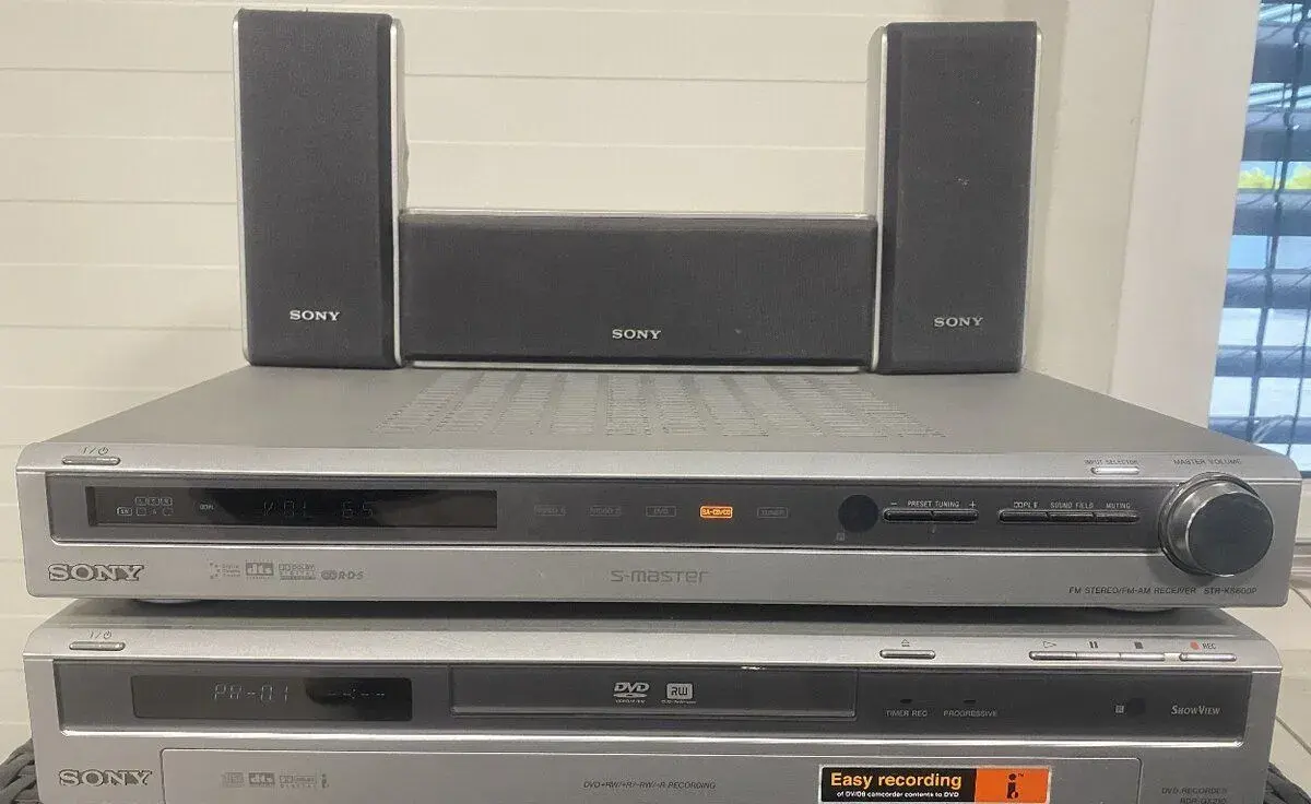 Kompletní 5.1 domácí kino SONY s DVD rekordérem – 100% funkč