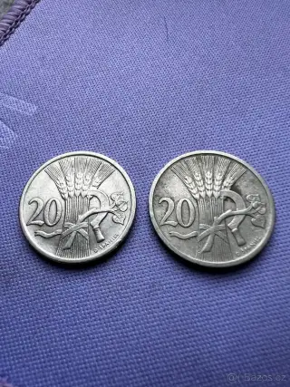 20 haler 1937 pekne