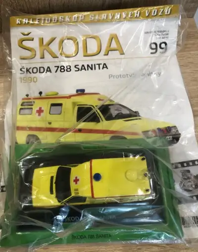 Škoda 788 sanita, 1:43, Kaleidoskop slavných vozů Škoda