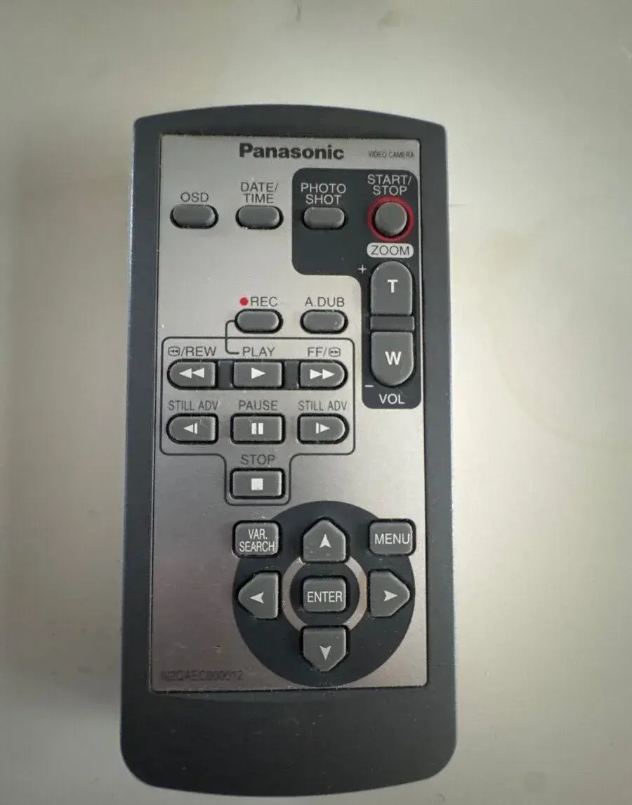 Originální dálkový ovladač Panasonic