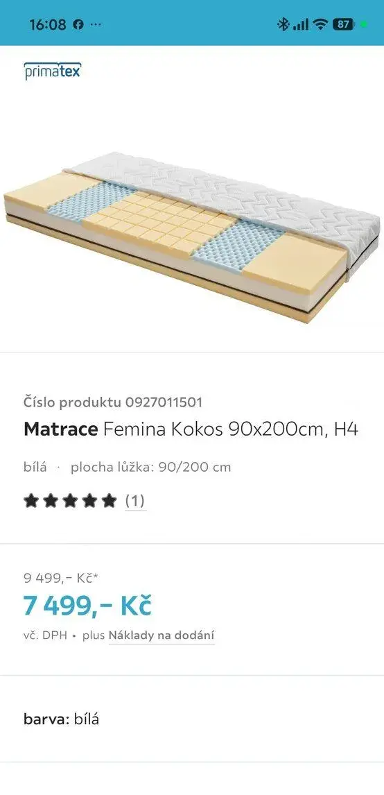 Matrace, lamelové rošty