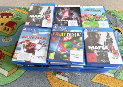 PS4 / PS5 hry – velký výběr, ceny od 100 Kč