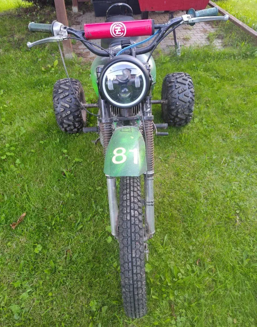 Jawa 250 tříkolka
