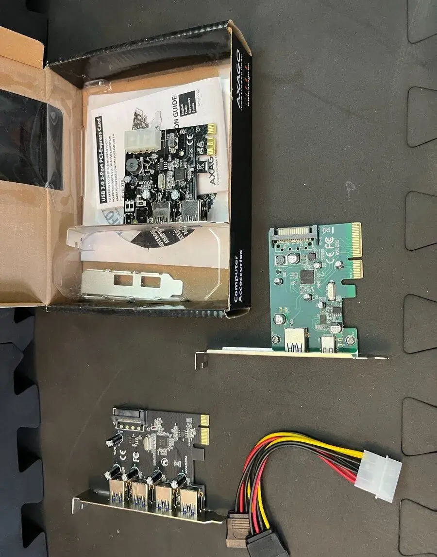 řadič PCI-e to USB 3.0 / USB-C