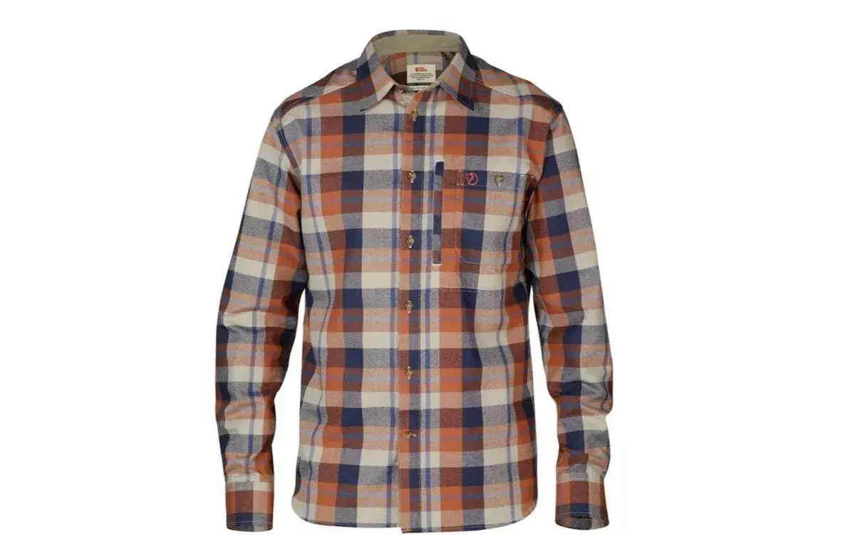 Outdoorová košile Fjallraven Fjallglim Shirt M - Autumn Leaf