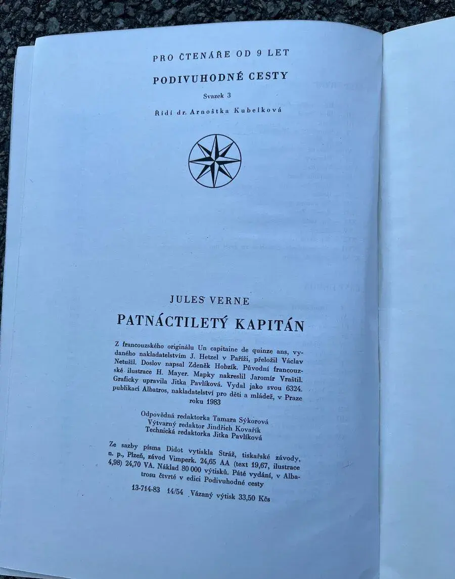 Patnáctiletý kapitán - Jules Věrně