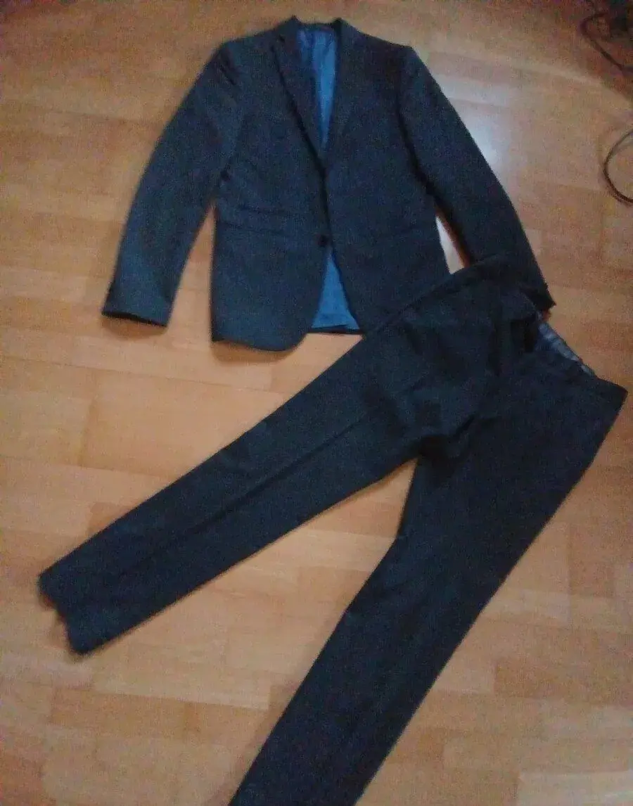 KRÁSNÝ ZÁNOVNÍ OBLEK zn. Marks & Spencer, vel. S