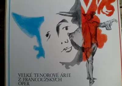 LP Velké tenorové árie s podpisem N.Geddy
