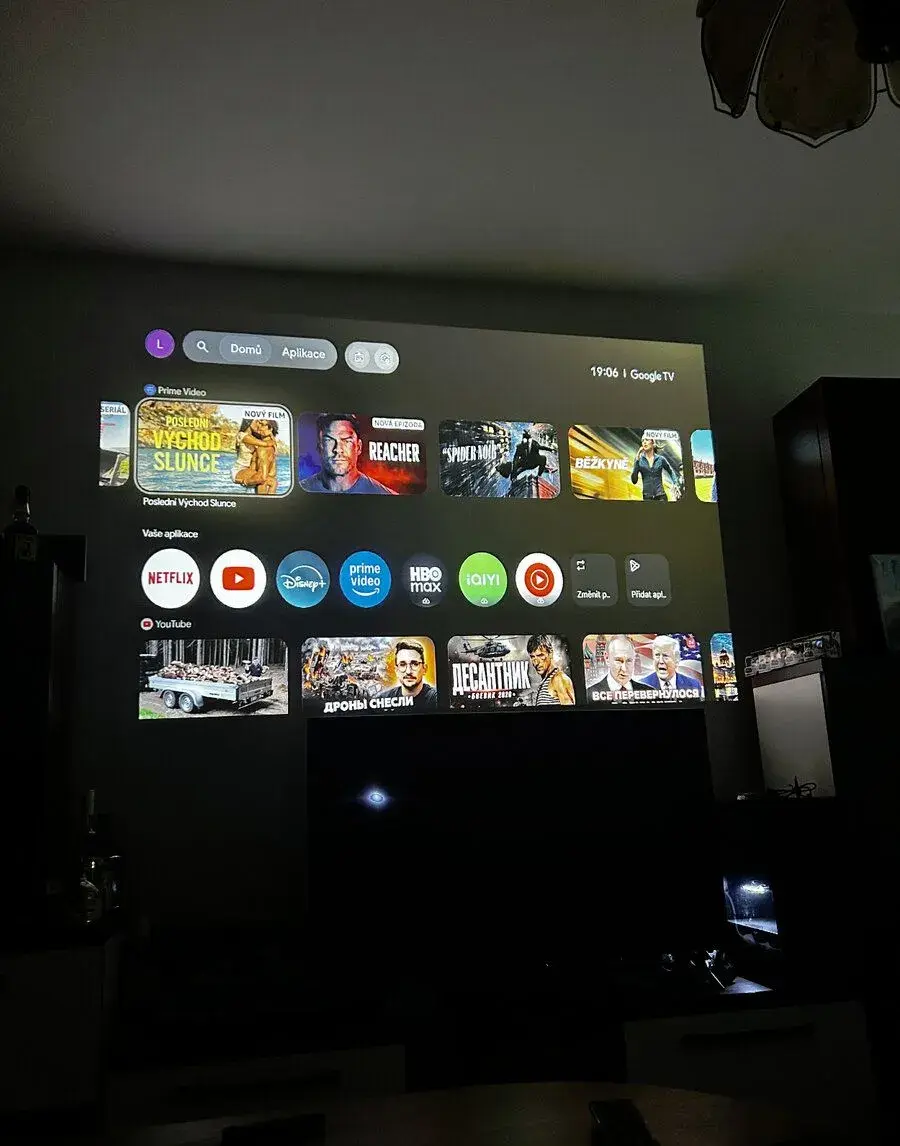 Wanbo Mozart 1 PRO new / FHD / Google TV