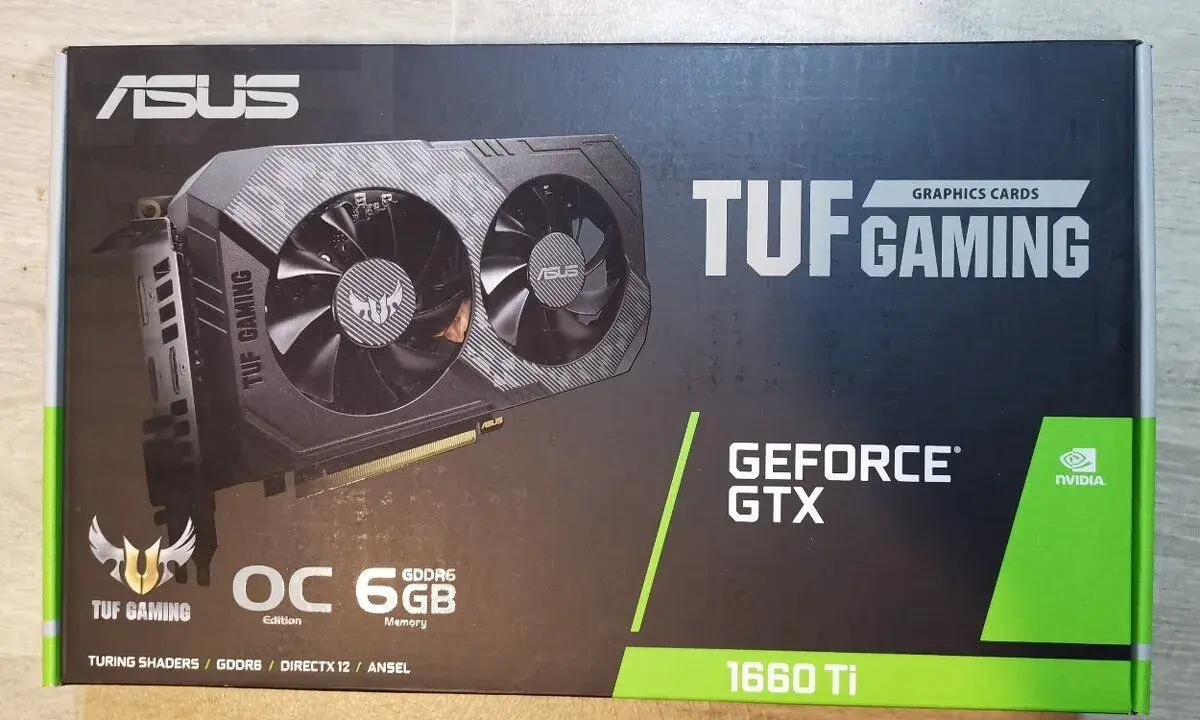 NOVÁ - ASUS TUF GTX1660Ti OC 6GB EVO GAMING