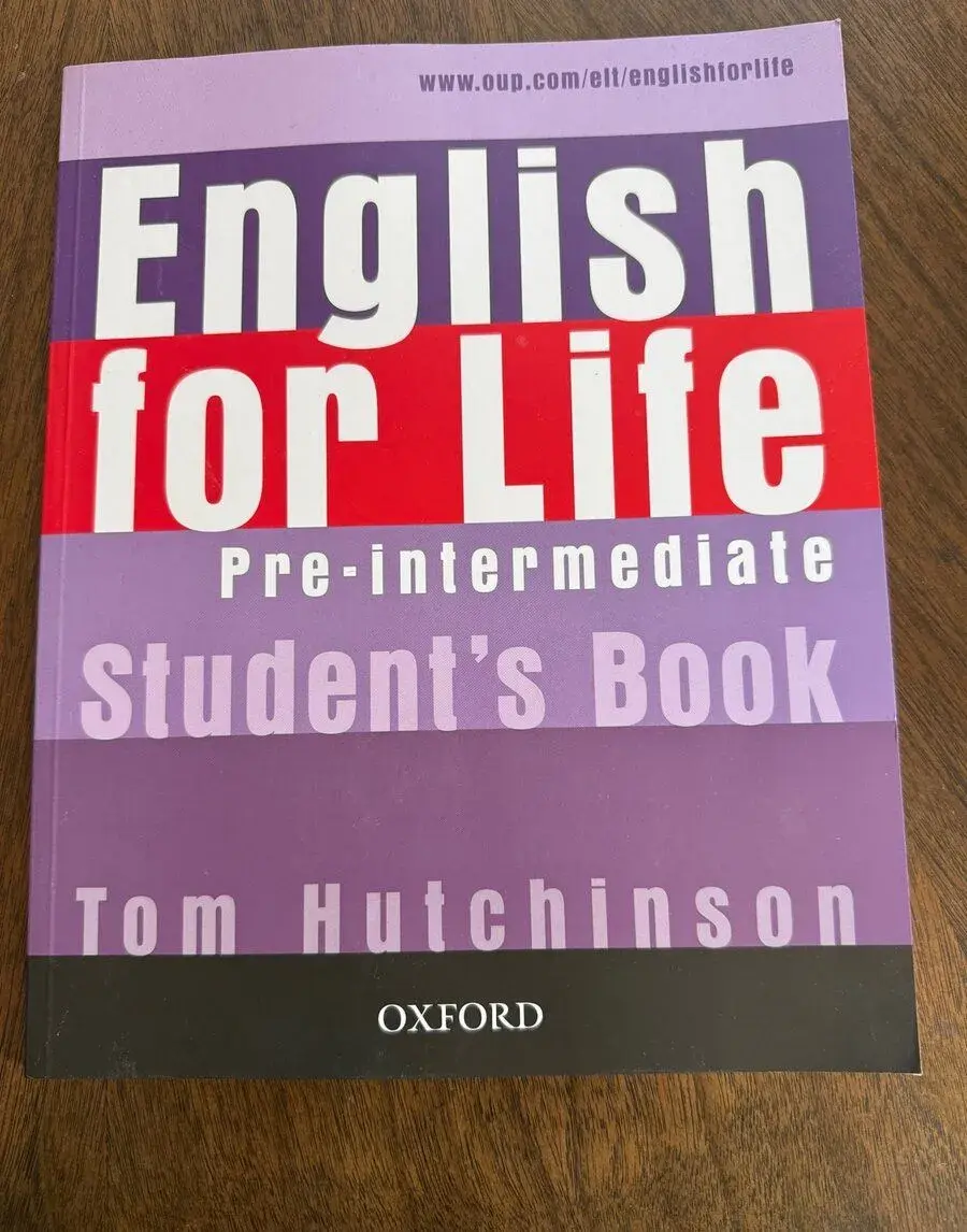 English for life, Pre-internediate, s CD, nová, nepoužitá