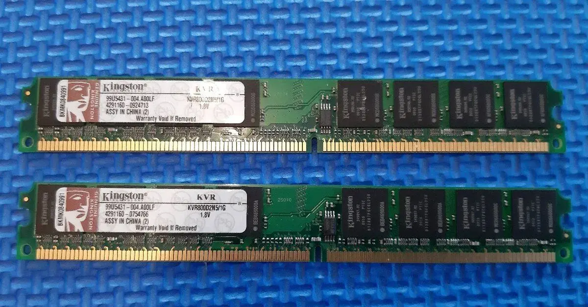 Operační paměť Kingston Value 1GB DDR2 800