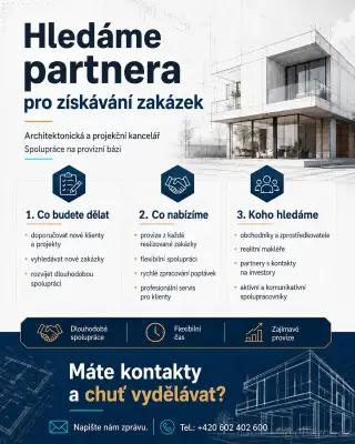Partnera pro získávání zakázek – projekční kancelář
