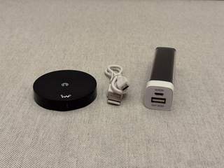 Bezdrátová nabíječka + powerbanka + kabel