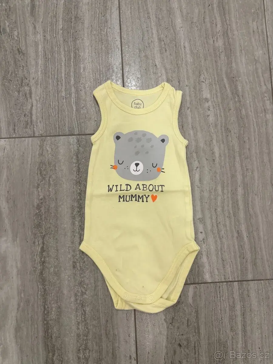 BODY bavlna žluté UNI