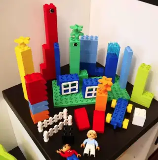 LEGO DUPLO 5507 Box De Luxe – 101 dílků + originální box