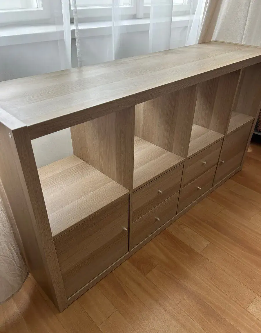 IKEA KALLAX 2x4 dub