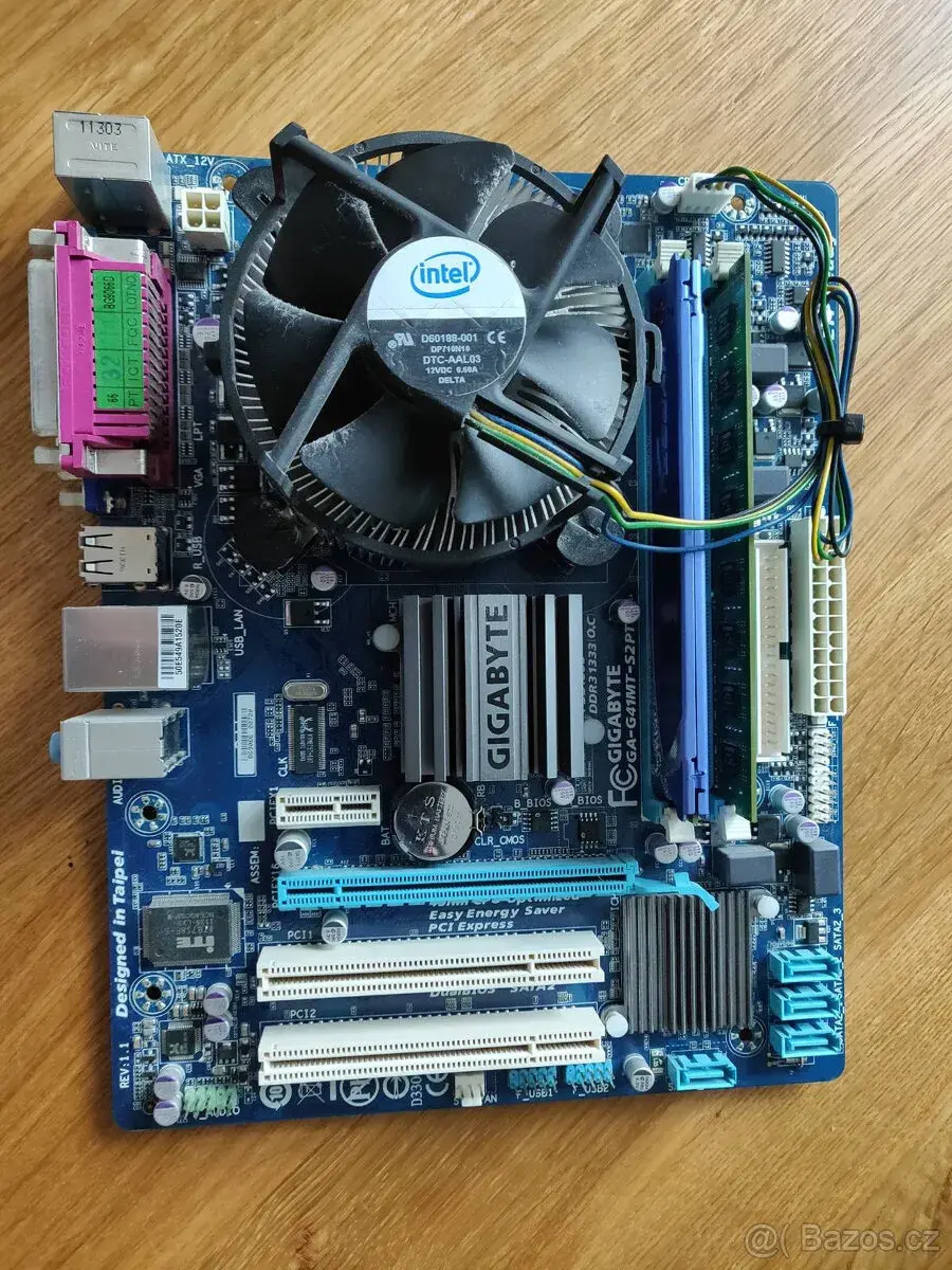 GA-EG41MFT-S2PT, Q6600, 4GB DDR3, Integrovaná GPU