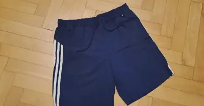 Adidas modré koupací kraťasy,vel.S