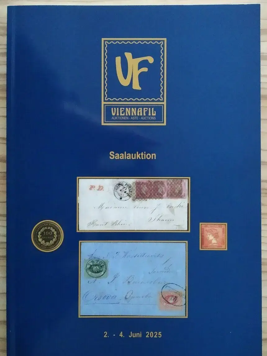 Aukční katalog Viennafil, filatelie