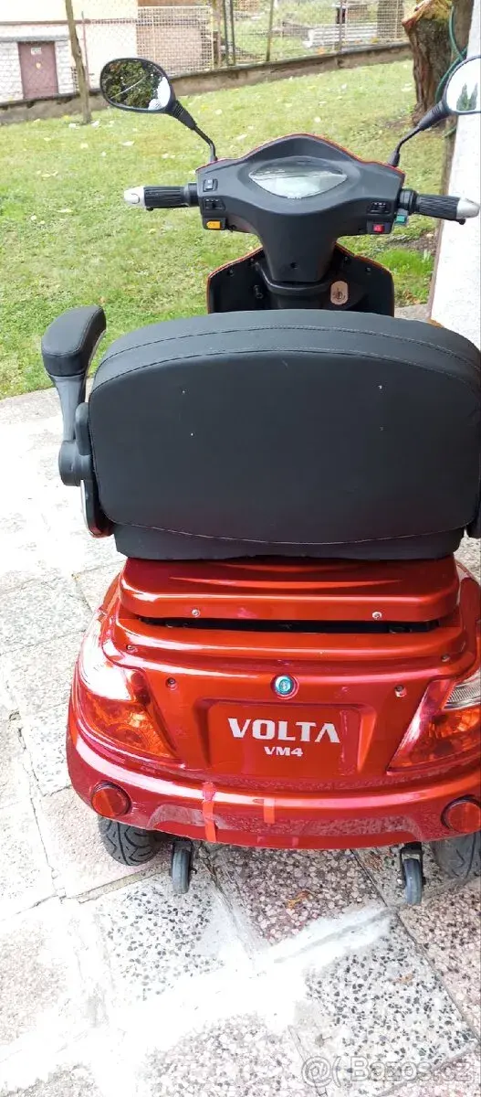 Volta elektrickou tříkolku
