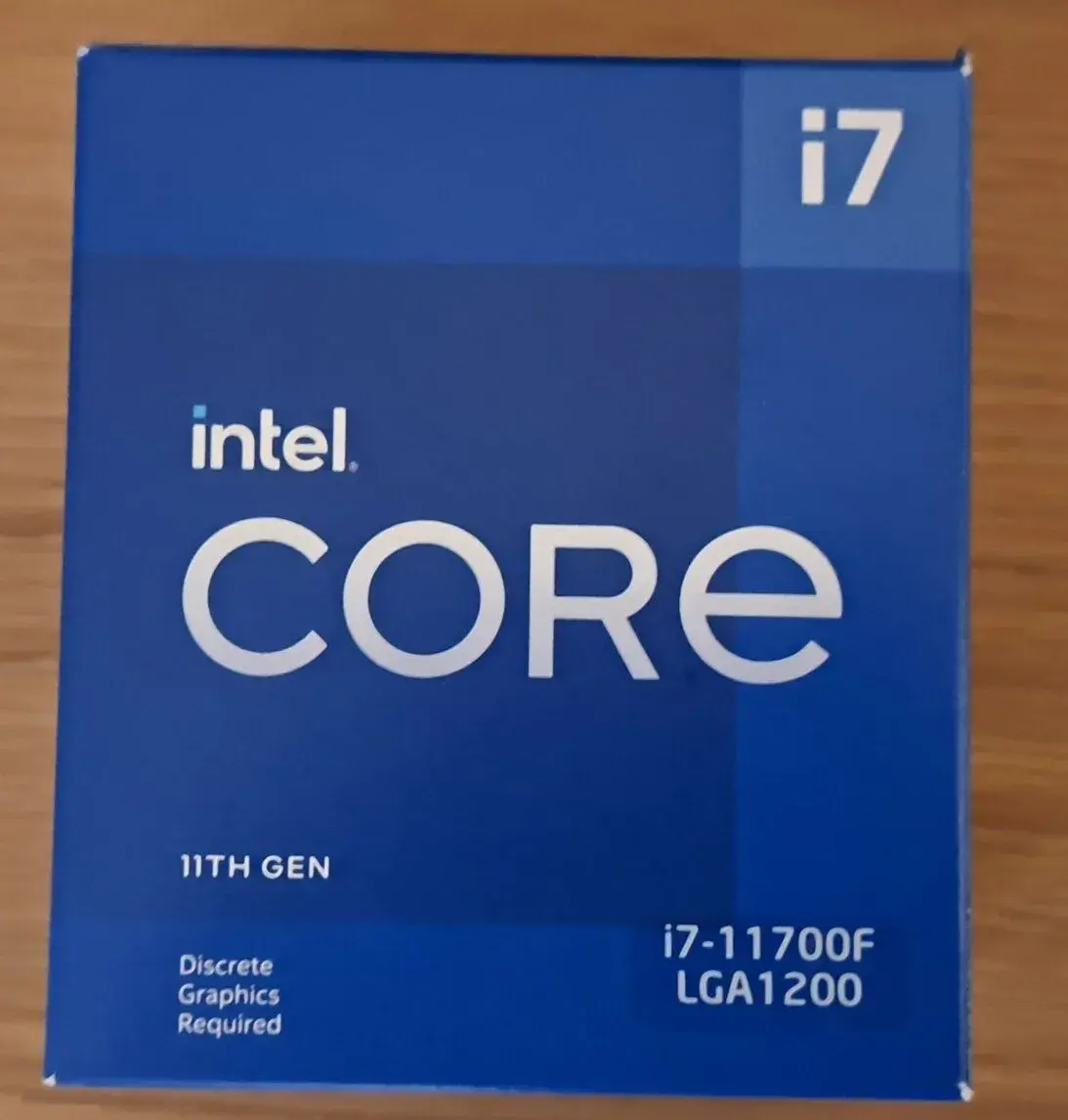 P: Intel Core i7-11700F