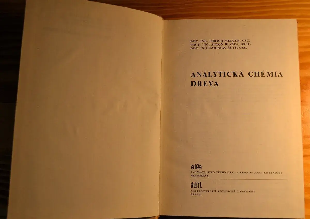 Analytická chémia dreva