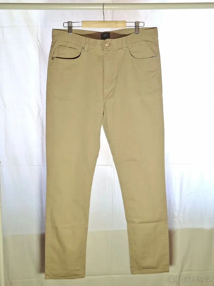 Béžové džíny H&M velikost EUR 33