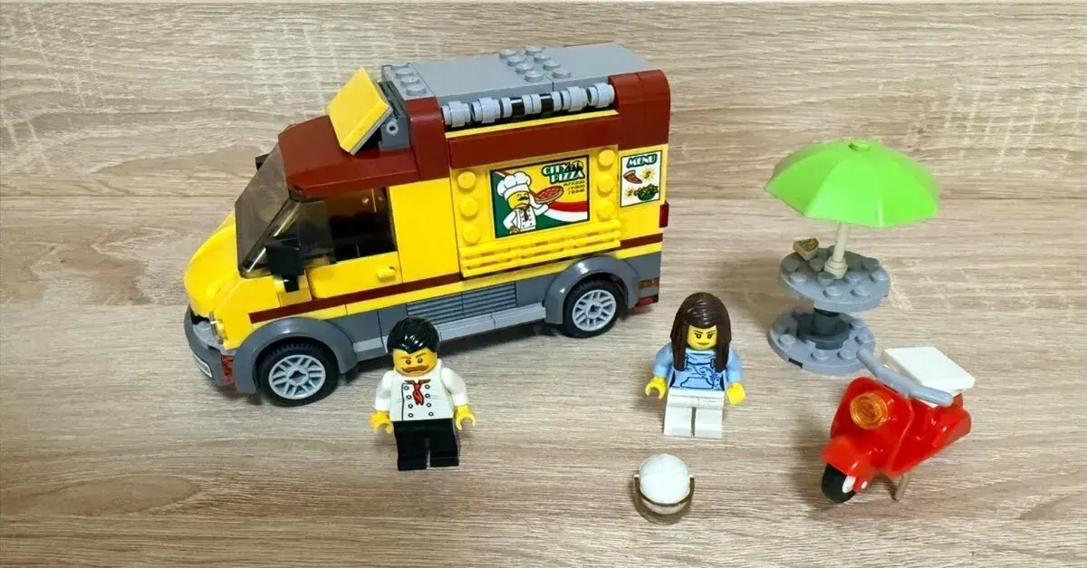 Lego City 60150 Dodávka s pizzou
