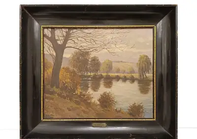 obraz Rudolf Štyrský, Svratka 1939, olej 44x50