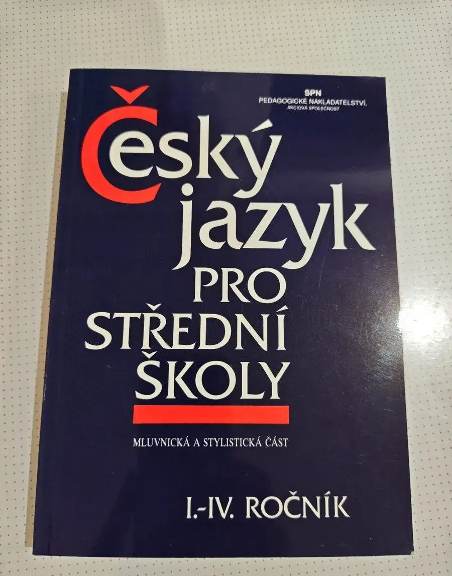 Učebnice Český jazyk pro střední školy 1-4 ročník