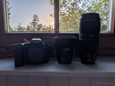 Kompletní fotovýbavu: Canon EOS 70D + Tokina 11-20mm