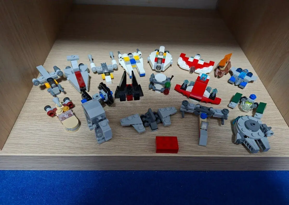 18 lego star wars miniatur